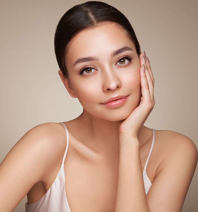 beautiful natural young woman beautiful natural young woman