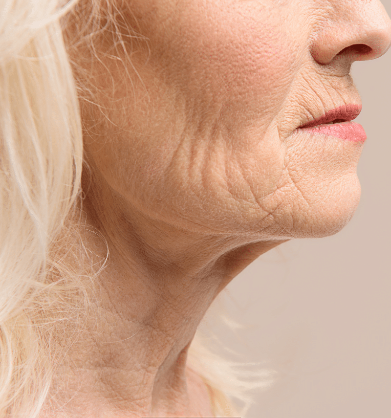 mature woman with double chin mature woman with double chin